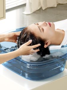 Maternity Hair Washing Basin Flat Lie Bed Pregnant Women Postpartum Hair Washing Tool Home Use Elderly Patients Hair Washing