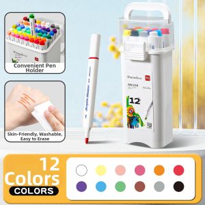 deli | Waterproof Non-bleeding Stacking Childrens Acrylic Markers