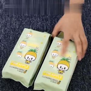 [ 1 Pack Isi 8 Pcs ] FANROU Baby Wet Wipes Tissue / Tisu Basah Bayi Tanpa Pewangi dan Alkohol EDELWEISS
