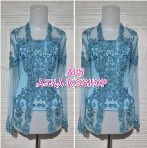 atasan kebaya pesta kebaya kutubaru maroon free longtorso