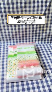 Plastik Klip Ukuran 16x25 (isi 100pcs) / Zipper Ziplock Plastik Obat 16 x 25 Zip
