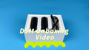 VSYSTO Helmet Cam D5M with 1080P 150° Starlight Night Vision Dual Cameras 4 Hours Long Battery Life Wireless Controller  WiFi Connectivity Waterproof Cam for Bike and Bicycle