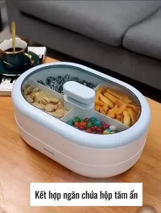 Hộp đựng bánh kẹo ECOCO cao cấp | Hộp đựng thực phẩm mứt tết hoa quả chống ẩm đa năng