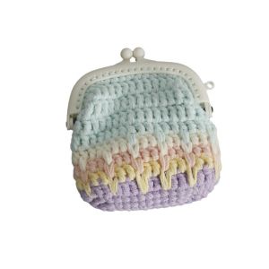 Sweet Handmade Crocheted Wool Bag