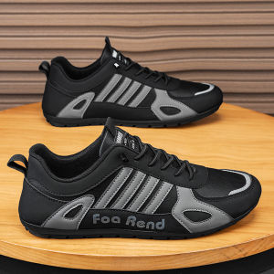 KANHAI | Waterproof Slip-resistant Comfortable Mens Shoes Black Board Shoes