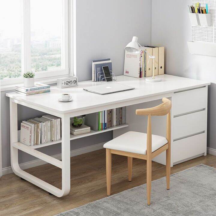 Student study deals desk with drawers