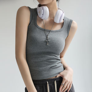 LANMENGYA | White Korean Style Summer 2026 New Tank Top