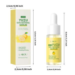 Tinh Chất Bưởi LAIKOU YUZU Tinh Chất Dưỡng Da Mặt Dạng Lỏng 17ml Làm Mới Dưỡng Ẩm Làm Trắng Da Kiểm Soát Dầu Làm Mịn Da Cho Phụ Nữ