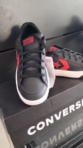 ลิขสิทธิ์แท้! รองเท้าคอนเวิร์ส ผ้าใบหนัง Converse Pro Blaze V2 Foundation อย่างไรก็ช้เพื่อการเด่น?