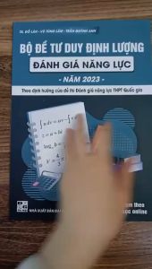 Sách - Bộ đề tư duy định lượng đánh giá năng lực ( 2023 )