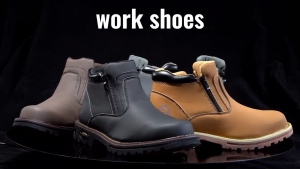 Safety Shoes New Durable and Comfortable Leather Breathable Footwear Boots Work Shoes Stone Firm