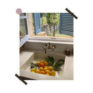 South France Style Lemon Poster Zhi Wu Wall Decor Oil Painting Soft Decoration Arrangement Canvas Home Decor Wall Art