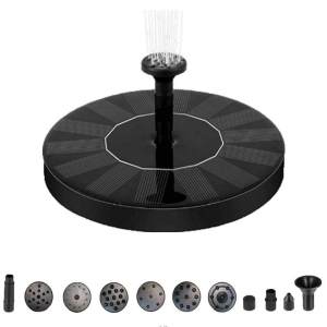 iGOOD-LIVING | Solar Powered Floating Fountain Oxygenator for Ponds and Gardens