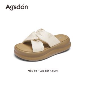 Agsdon | Dép Xỏ Ngón Đế Dày Mới Mùa Hè Thoải Mái