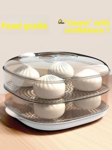 OUHUAGUAN | Microwave-safe Steamer for Heating Food  Multi-purpose Food-grade Container