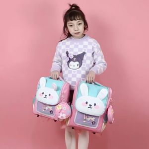 Cartoon Animal School Bag for Kids Boys Girl Large Capacity Waterproof Adjustable Kindergarten Bag