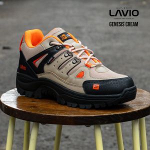 Sepatu Safety Ujung Besi Outdoor Low Pendek Lavio Genesis