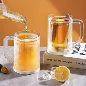 200ml mùa hè bia Máy làm lạnh freezable lớp cup hai lớp làm mát tức thì đồ uống mà không pha loãng xen cốc nước đá