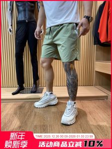 Outdoor Sports Mens Loose Fit Breathable Shorts Lightweight Quick Dry Summer New Arrival Casual Straight Leg Elastic Waistband