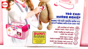Bộ Đồ Chơi Bác Sĩ 19 Chi Tiết Có Đèn Và Âm Thanh Cho Bé (Duka)