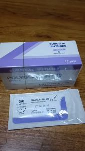 Suture Thread Pet Dog nylon silk Veterinary Sterile Animal Use medical student practice Surgical Sutures With Needle