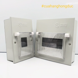 Tủ điện vỏ kim loại 2 Đường 4 Đường 6 Đường 9 Đường lắp nổi SINO