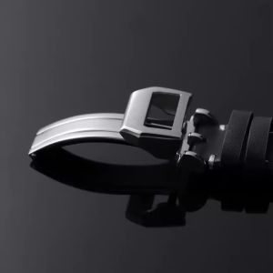18mm Stainless Steel Deployment Fold Clasp Buckle for IWC Pilot Mark Portuguese Portofino for Rubber Cowhide Bracelet Accessory