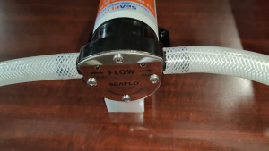 SEAFLO Self-Priming Bilge Pump 12V / 24V 8GPM 30LPM Plastic Head Marine Boat Deck Wash Impeller Water Pump