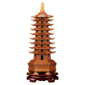 sanstyle | Educational Wooden Wen Chang Tower Ornament
