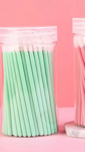 Bayar Di Tempat - Kuas Makeup Hygiene Set / Aplikator Lip & Mascara / Sekali Pakai Aman