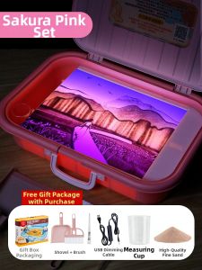 DIY Sand Painting Box Kids Toys For Girls Boys