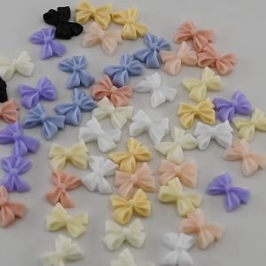 Hiasan Kuku Kupu Kupu 100pcs Hiasan Kuku Nail Art 3D Aksesori Seni Kuku Tiga Dimensi Berwarna-Warni