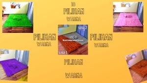 Kasur Bulu Tebal Jumbo 180x100x8cm Super Empuk & Nyaman