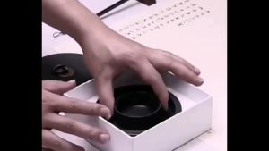 Nghiên Mực Viết Thư PhápTập Chữ NômHán tránh Khô mực Cao Cấp(10cm) Đá La Văn Nghiên