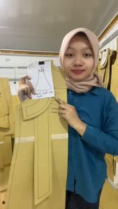 Pola Dress Wanita Dewasa Lengan Singlet | Pola Baju Wanita Lengkap | Pola Instan Dress | Pola Jiplak | Pola Jahitan Lengkap Firdaus Busana