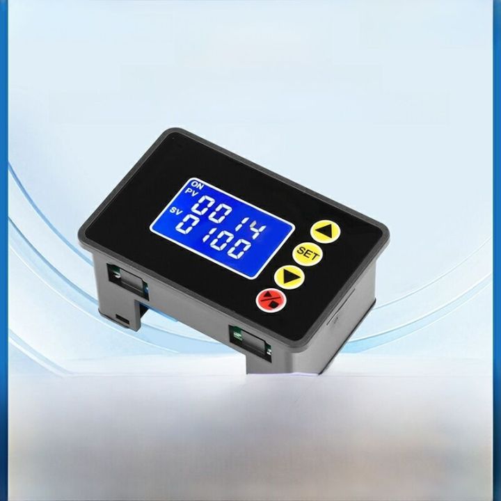 Aideepen Micro Computer Intelligent Delayed 1 Channel Relay Cycle Timing LCD Digital Display Delayed Turn on And off