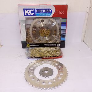 Gear set WR 155 14/51T 428-132L original KC bahan baja kuat & kokoh