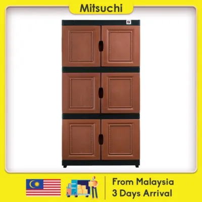 Mitsuchi 3 Layers Good Quality Plastic Storage Cabinet
