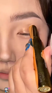 3in1 Shimmer Eyeshadow Pencil Gradient Golden Diamond Highlight One-Touch Fine Flash Shadow Long-Lasting Non-Fade Eyeshadow Stick