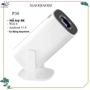 XIAOQIAODZ HP330 4K Máy Chiếu Di Động Wifi BT LED Mini Smart Android 1080P Rạp Hát Tại Nhà Gốc Video Game Rạp Chiếu Phim Bỏ Túi