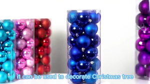 6/10/12Pcs Christmas Plastic Balls Christmas Tree Hanging Pendant Balls Red Gold Xmas Ball Decor Set New Year Gift Home Party Xmas Ornaments Decorations