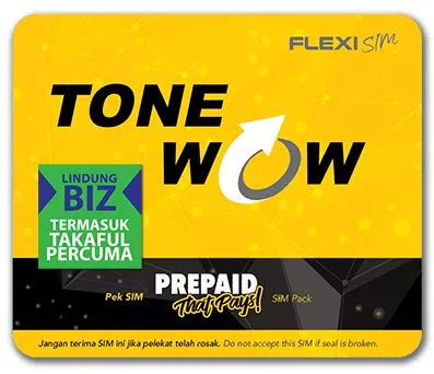 [ JIMAT ] SIMKAD TONE WOW . Unlimited Internet. Unlimited Speed. Unlimited Call. Percuma 2GB setiap bulan RM10