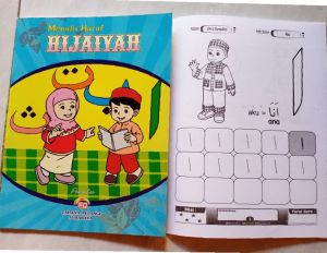 Buku latihan menulis huruf hijaiyah untuk anak