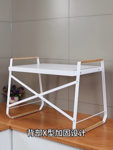 🔥 OCT Nordic Microwave Rack 🔥 Inner Dimension : 50x33x36cm 🔥 White Only