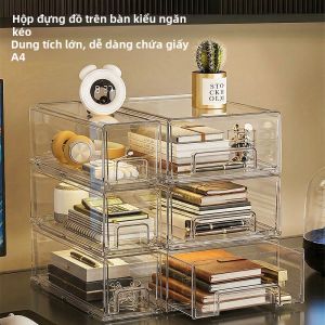 DOCOXO | Tổng Hợp Bàn Làm Việc Loại Hộc Trong Suốt