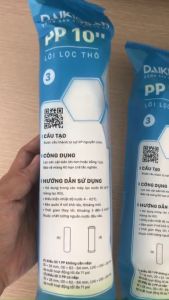 Lõi số 3 PP 1 mrc Daikiosan dùng cho tất cả máy lọc nước