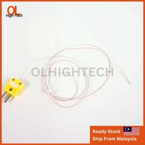 OLhightech-K-Type Thermocouple Connector Male / SMT Reflow Oven / TT-K-30/2.0m come with Plug