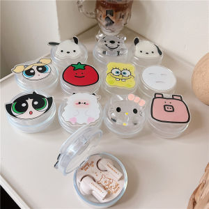 Disney LK11 Bluetooth Earphone Protective Case Cartoon Cute Transparent Anti-Fall Soft Shell Digital Accessories Compatible Apple