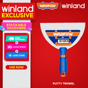 Wadfow by Winland Putty Trowel Stainless with Double Color Handle 125mm(1")-150mm(6") SOLD PER PIECE WAD-HT
