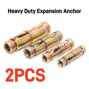 Single Sleeve Heavy Duty Three Piece Anchor Bolt M6 M8 M10 M12 2PCS/Pack Concrete Wedge Expansion Anchor
